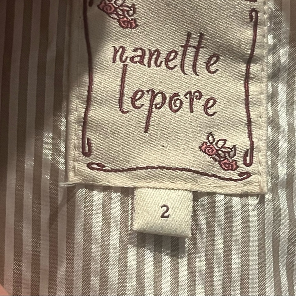 Vintage Nanette Lepore Arrivederci Deep Coral Raincoat Jacket Coat - Picture 9 of 11